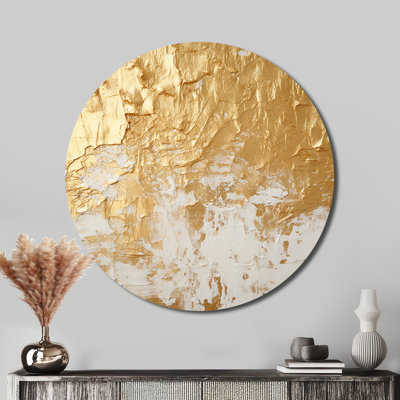 Estelle - Abstract Round Metal Art