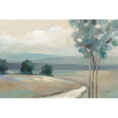 Sage Trees - peinture sur toile tendue