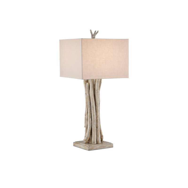 Lampe de table en bois massif Driftwood