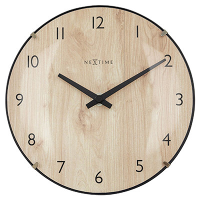 Glass Wall Clock