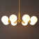 Lavontae 8 - Light Dimmable Sputnik Modern Linear Chandelier