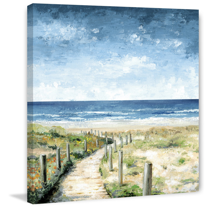 «Beautiful Path», reproduction sur toile tendue, H 40 po x l 40 po x P 1,5 po