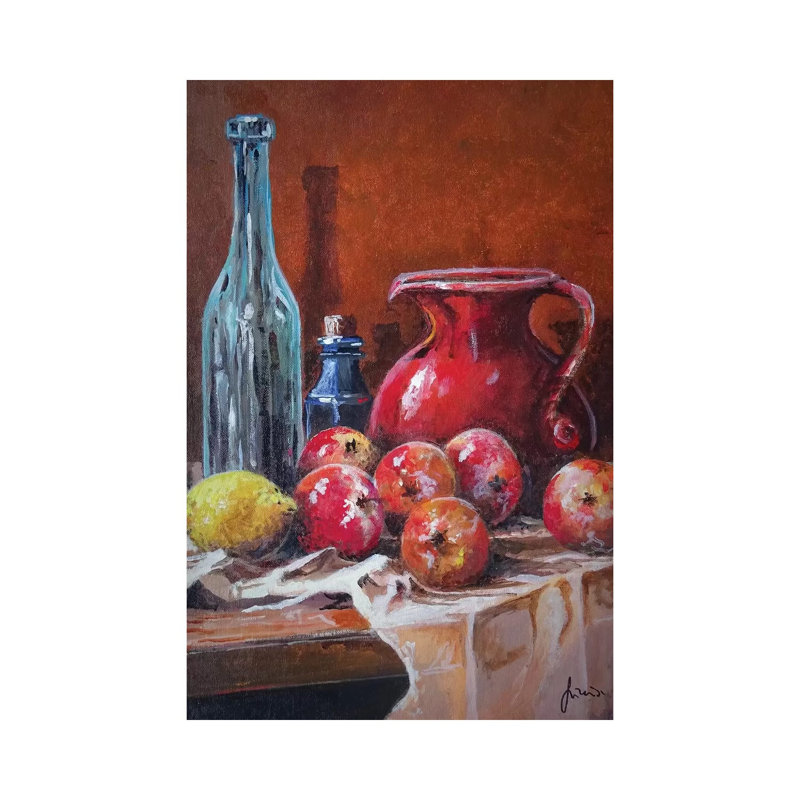 Fruits by Sinisa Saratlic - Wrapped Canvas Gallery-Wrapped Canvas Giclée, 20.32 cm H x 30.48 cm W