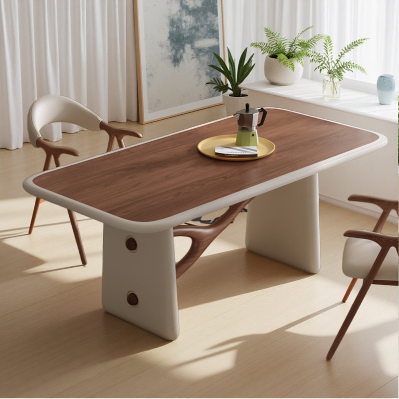 Modern and Simple Cream-style Dining Table