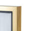 Peinture à l'huile carrée de 39,5 po avec motifs multicolores pour les murs du bureau et de la salle à manger, 40% sur toile, rehaussant le décor