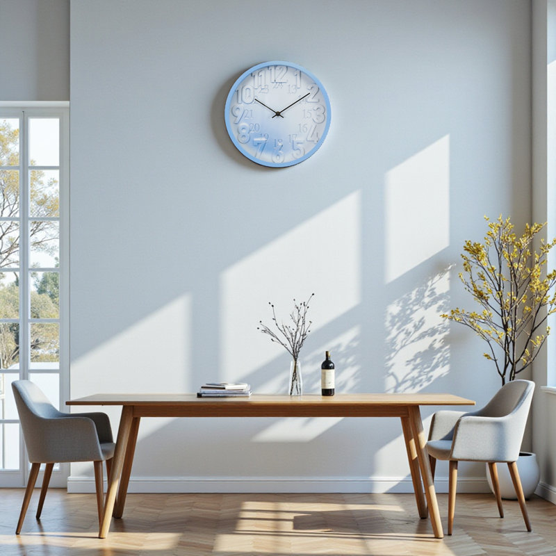Horloge murale 12 po Teryn