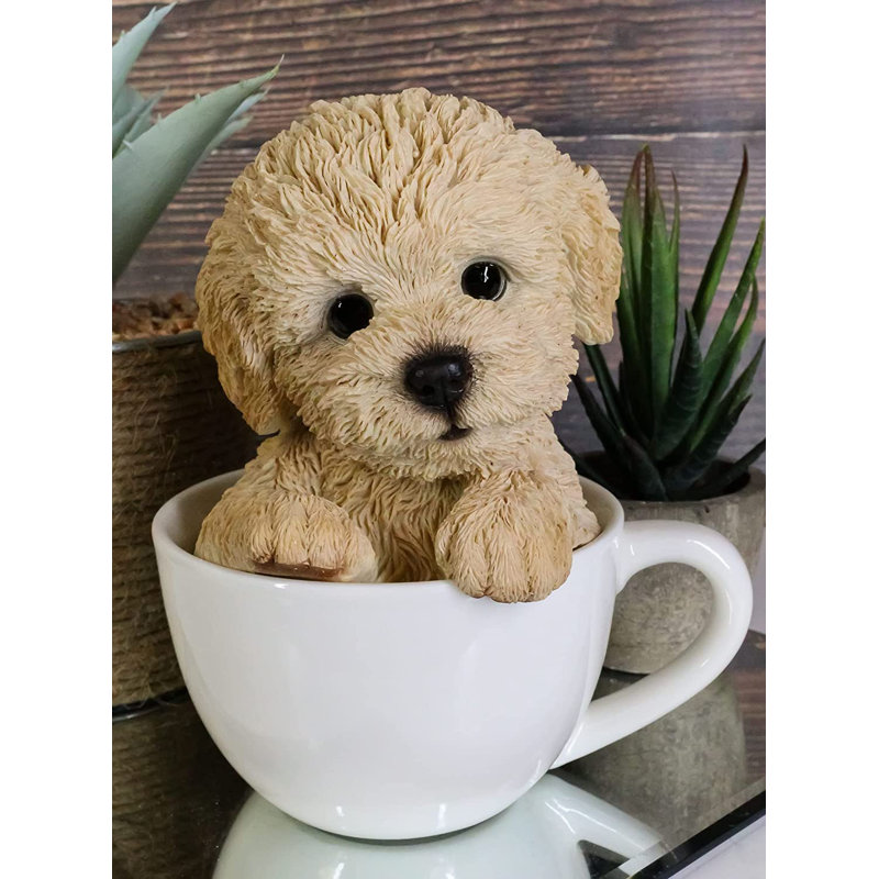 Tasse à thé pour chien caniche Clava