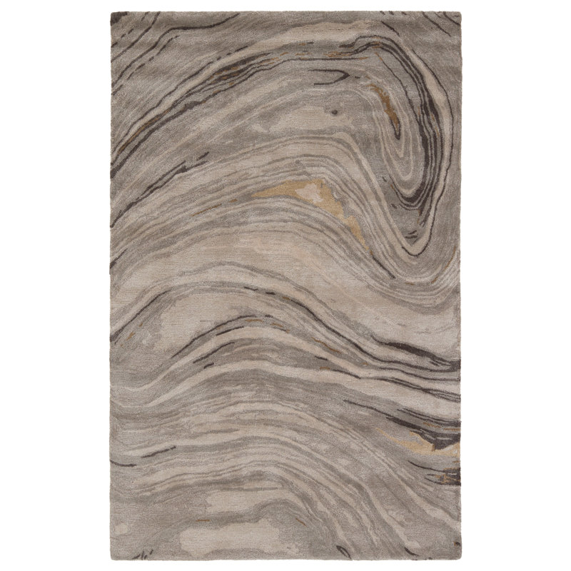 Douwe Abstract Indoor Rug, Round 6'