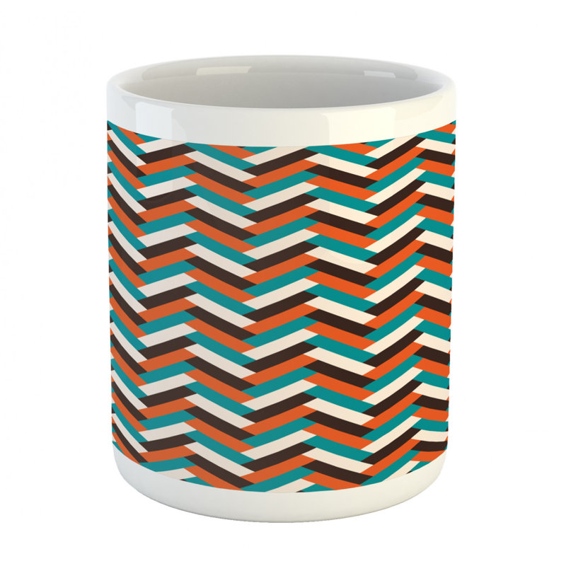 Grande tasse à café mid-century