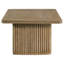 Ensemble de 2 tables basses en bois brun clair Adina-1961747706
