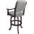 Gabriella Swivel Upholstered Counter Stool with Solid Wood Frame-1790761682-1790761516