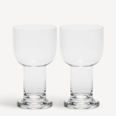 Picnic Handmade Crystal Hurricane Glass