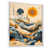 Impression dans un cadre flottant sans passe-parto