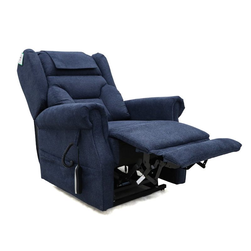 85cm Wide Lift Assist Standard Recliner, Blue
