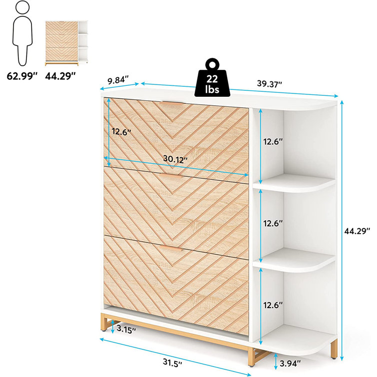 24 Pair Shoe Rack Latitude Run