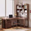 Bureau rectangulaire en bois massif brun clair-1751061718-1751061723