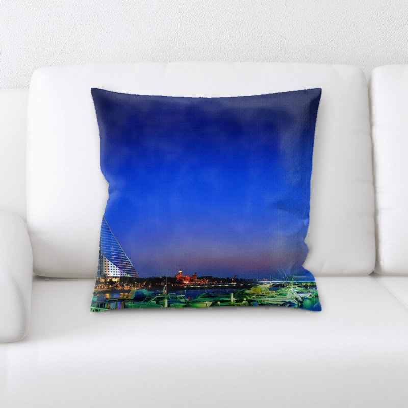 Housse et insert de coussin carré Sharp Colors