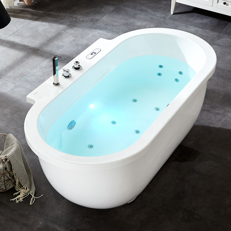 Baignoire tourbillon piédestal 71 "x 37"