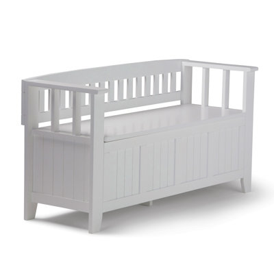 Banc de rangement polyvalent pour le hall d'entrée