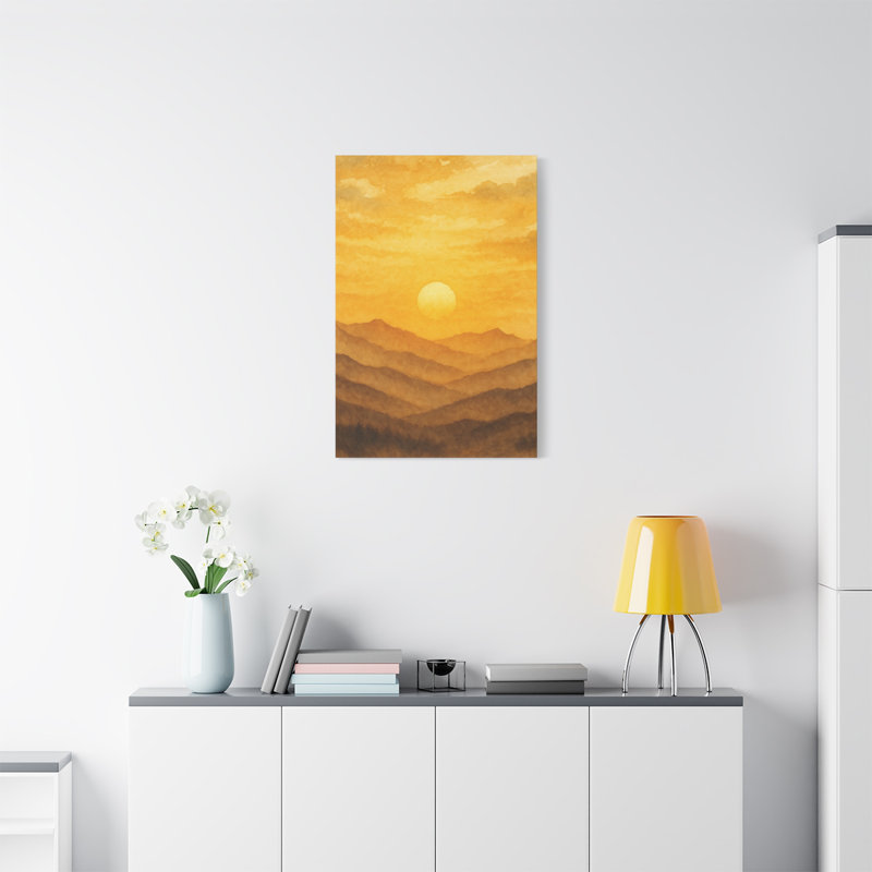 Aaroon Single Picture Frame Print on Canvas, 91.44 cm H x 60.96 cm W