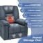 Fauteuil inclinable en microfibre Power Lift