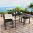 2 - Person Four Leg Dining Set-1844296607-1844296606
