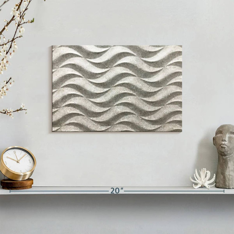 Avery Wave Pattern, 8" H x 12" W