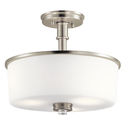 Joelson Glass Semi Flush Mount