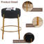 Tabourets de bar rembourrés 24 po Modern-1767317728