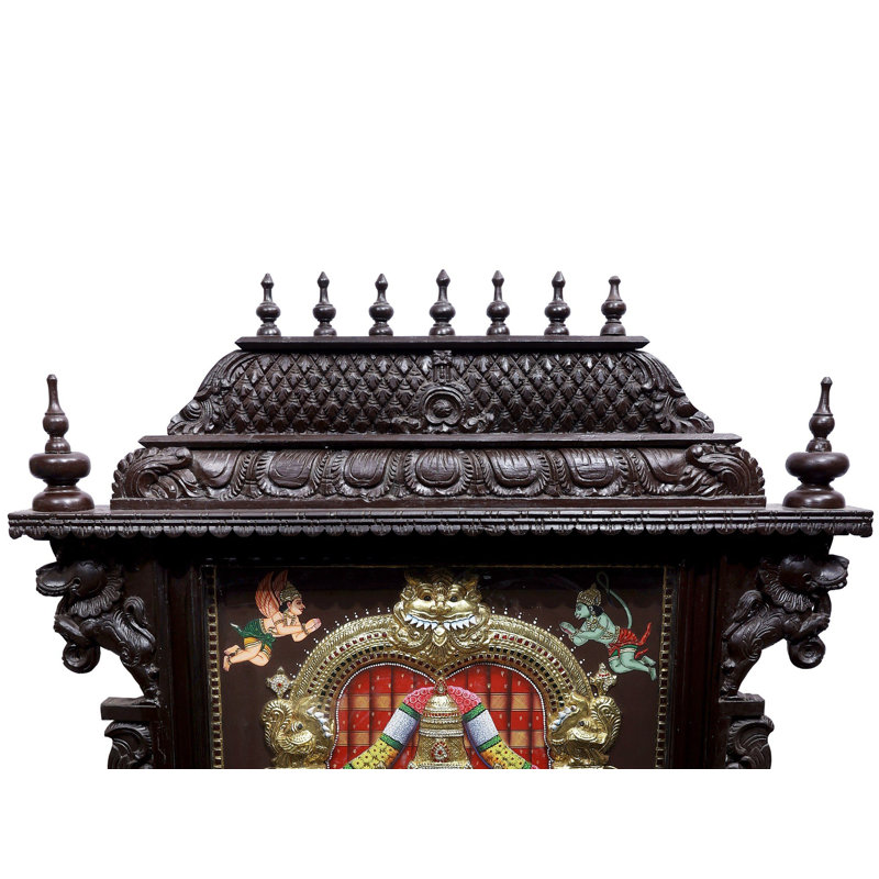 Lord Venkateshwara | Couleurs traditionnelles avec or 24 carats