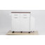 Îlot de cuisine de 47,2 po avec abattant, îlot de rangement avec supports latéraux amovibles, deux tiroirs, chariot de cuisine sur roulettes avec porte-serviettes-1010603858