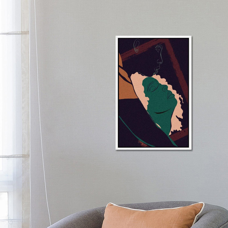Fullfilled by DeeLashee - Print on Canvas, White Framed, 66.04 cm H x 45.72 cm W