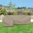 Kiel Heavy Duty Waterproof L Shaped Patio Sofa Cover, 3-Sear Sectional Cough Covers for Living Room-86163203-86163202