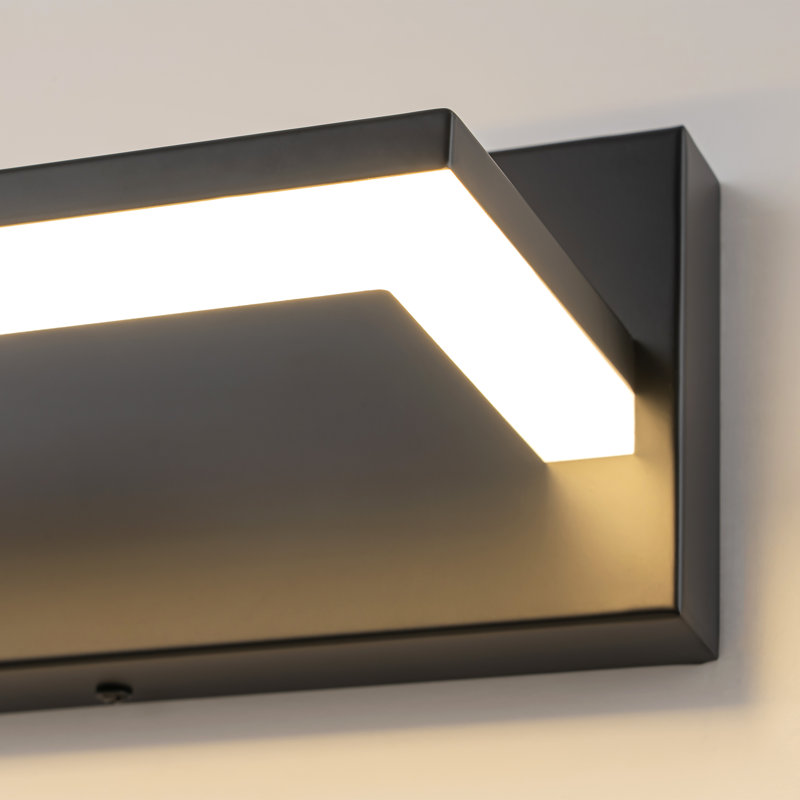 Éclairage pour salle de bain à 2 lumières DEL à intensité variable Latoyia