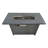 Zayin 24" H Steel Propane Outdoor Fire Pit Table With Lid-1280030399-1273504888