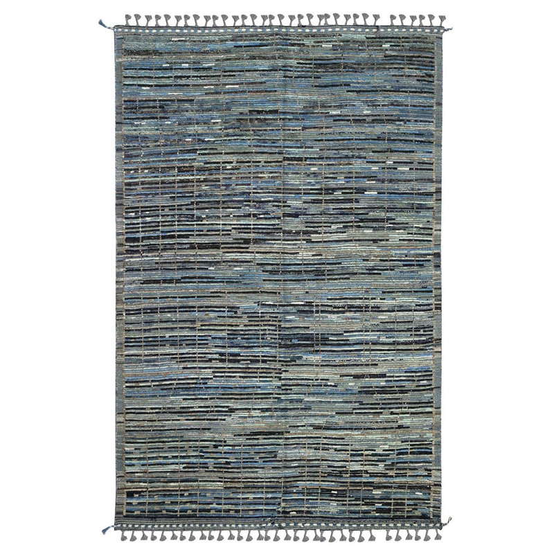 Tapis unique marocain nouvel âge 8 pi 1 po x 10 pi 11 po Moroccan