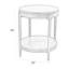 Table d'appoint ronde 20 pouces