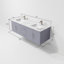 Ensemble de meuble-lavabo double mural 60 "Geneva-1559782673-1506509365