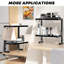 Steel, Manufactured Wood Desk Organiser