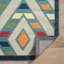 Tapis d'intérieur / extérieur tissé à rayures-493978271