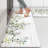 Anti Fatigue Non-skid Waterproof Kitchen Mats Set Of 2 Green Eucalyptus Kitchen Rugs For Floor