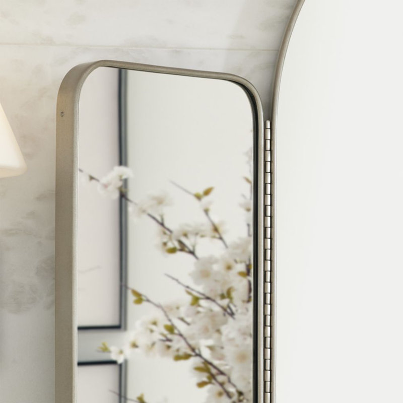Triptych Metal Mirror