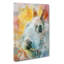 Bunny Rabbit in Abstract - Wrapped Canvas-55314829