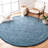 Angellique Handmade Tufted Wool Navy Area Rug-525173393