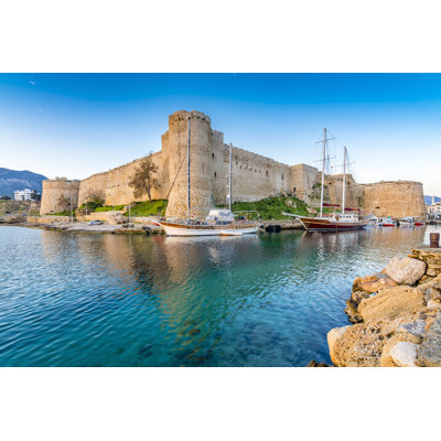 Kyrenia Castle In Northern Cyprus - Wrapped Canvas Print