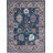 Blue Hand Knotted Wool Area Rug