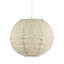 20cm H Fabric Round Pendant Shade ( No Direct Attachment Method ) in Beige