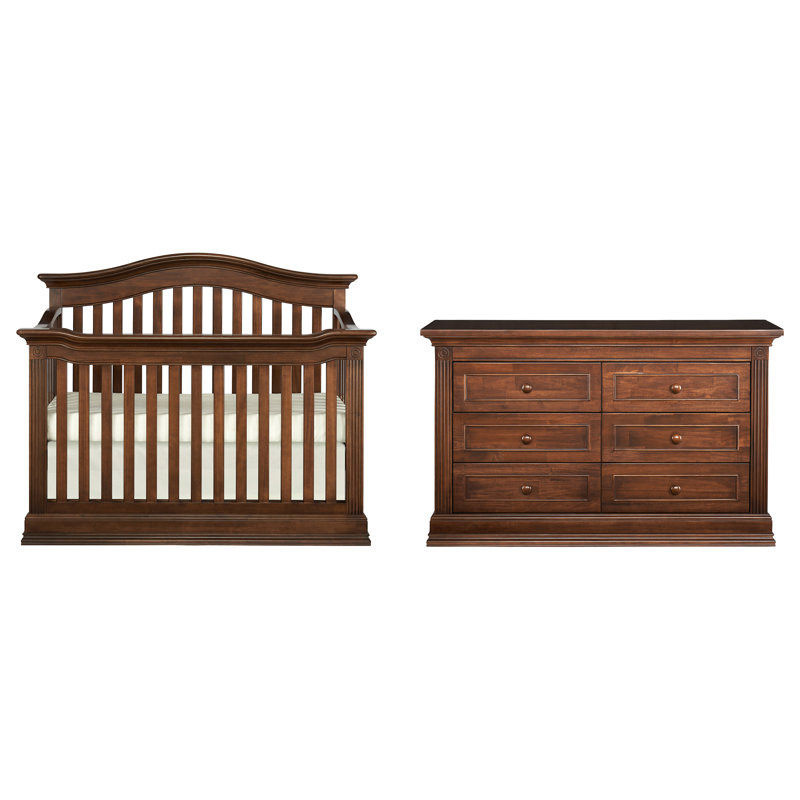 Ensemble de chambre de bébé convertible Montana, Cassonade
