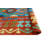 Flatweave Vallen Turquoise Rug