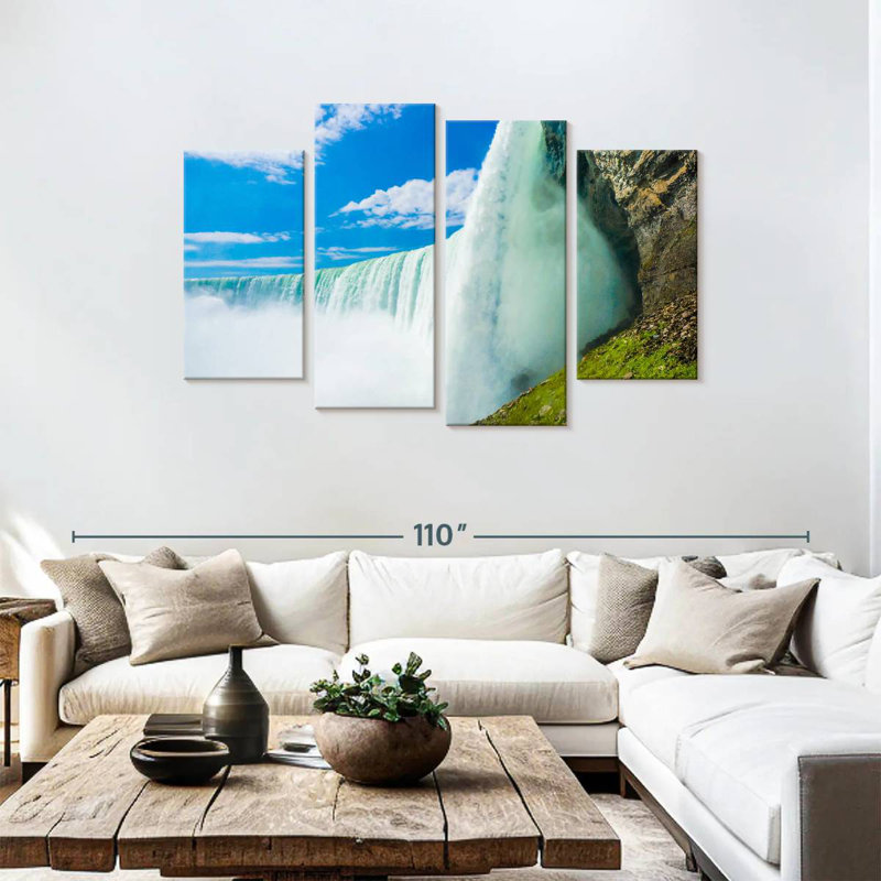 Alvord Niagara Falls Surge, 48" H x 75" W